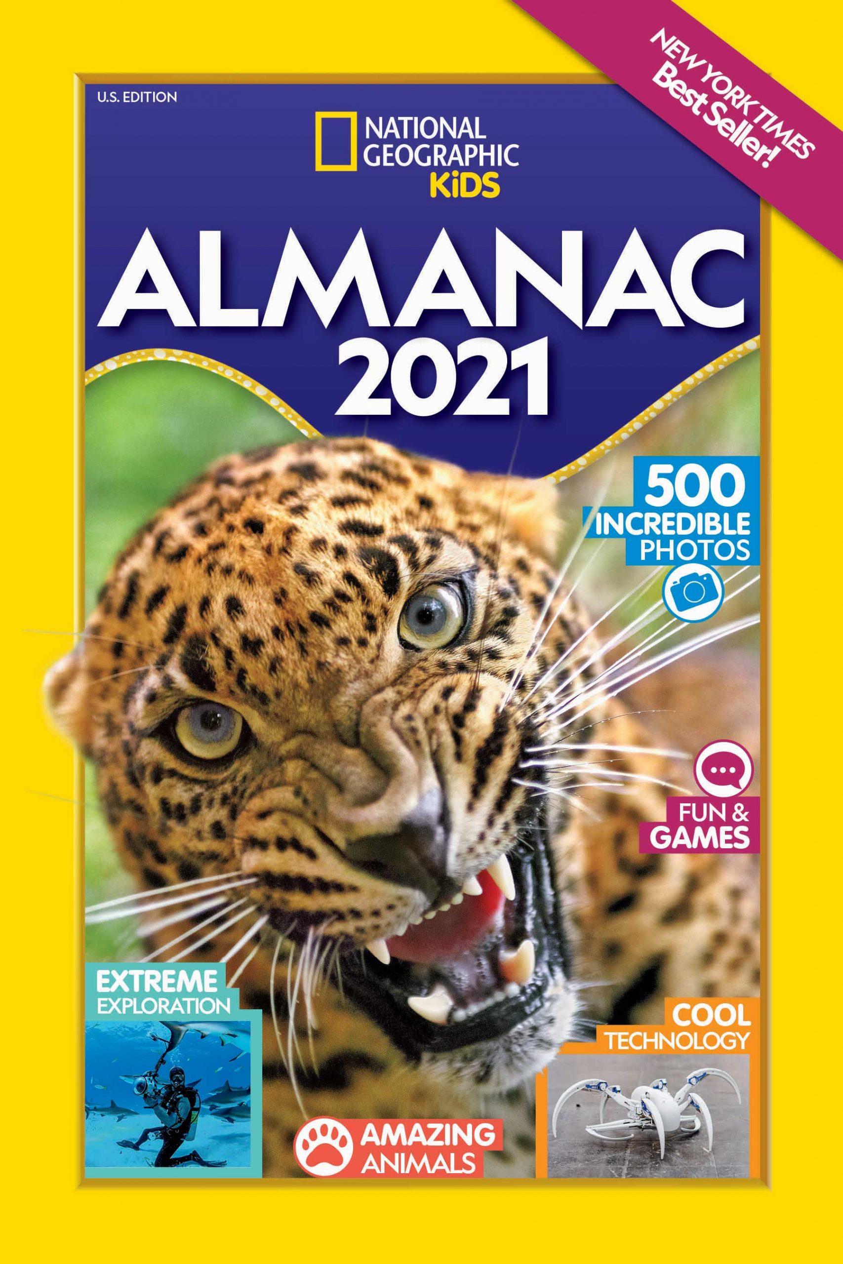 'The National Geographic Kids Almanac 2021' and Almanac Challenge are