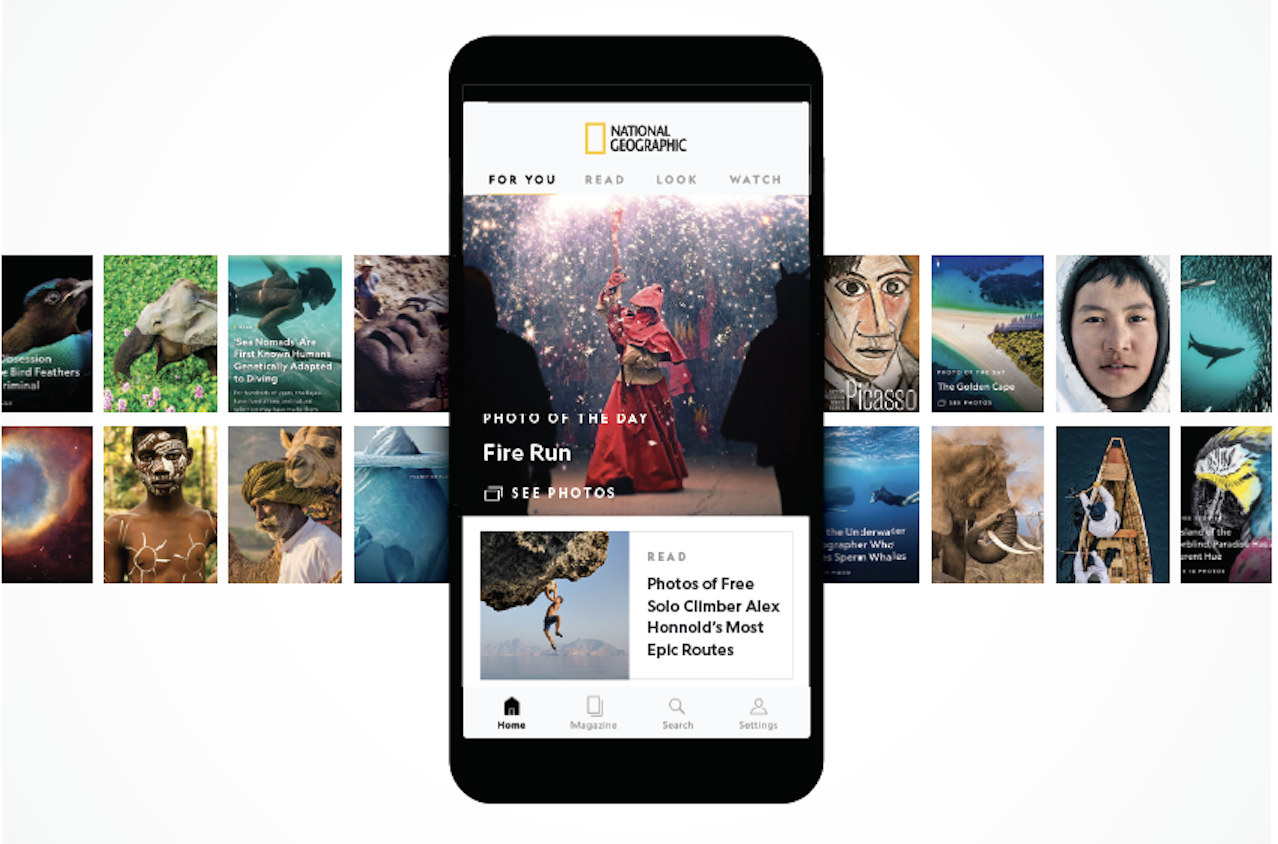 National Geographic mobile app