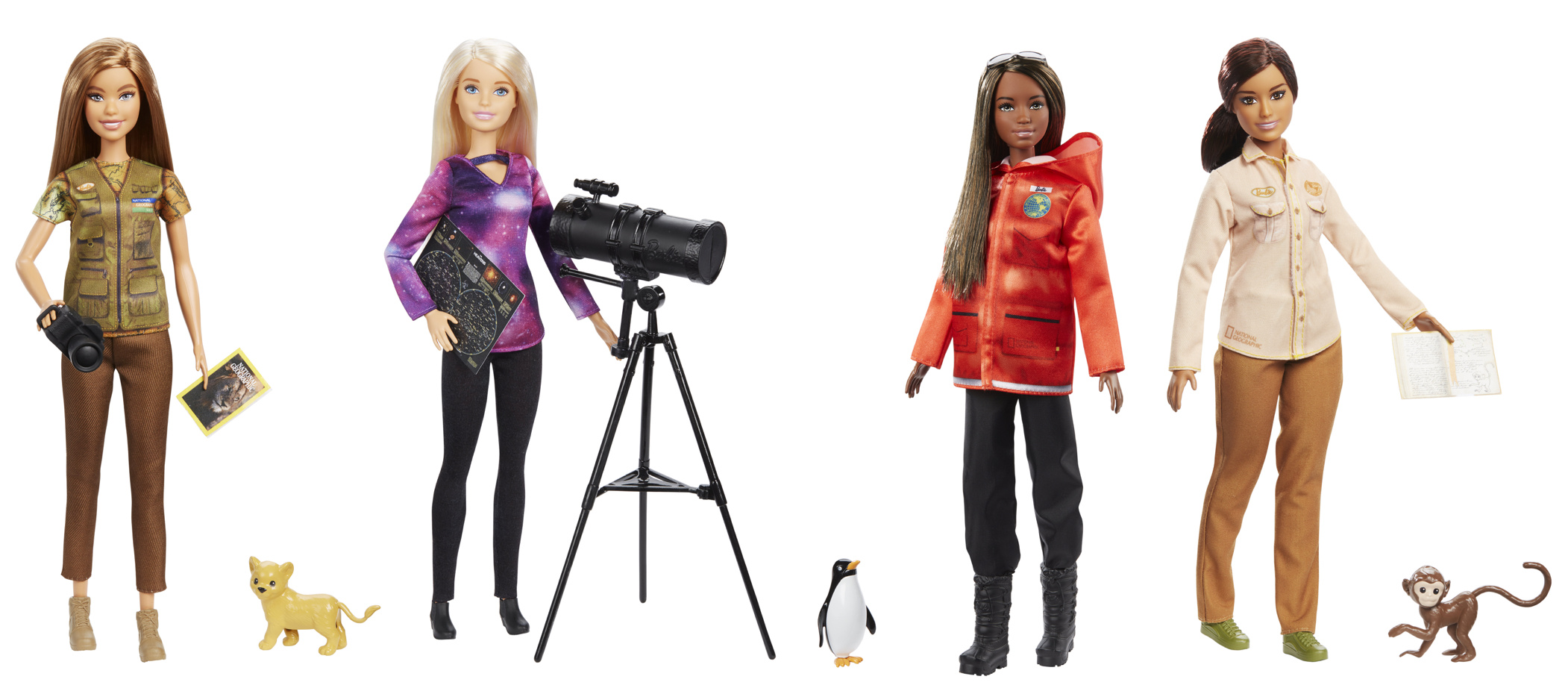 Mattel Barbie National Geographic Wildlife Conservationist & A001 for sale online