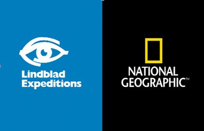picture of National Geographic and Lindblad Expeditions logos