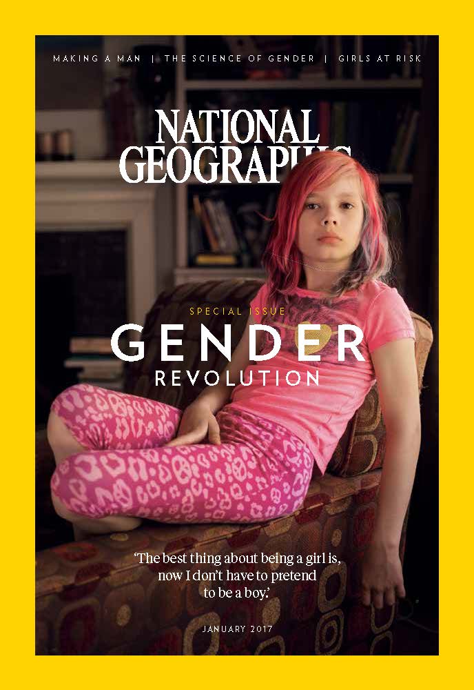 picture of National Geographic Magazine January 2017 cover