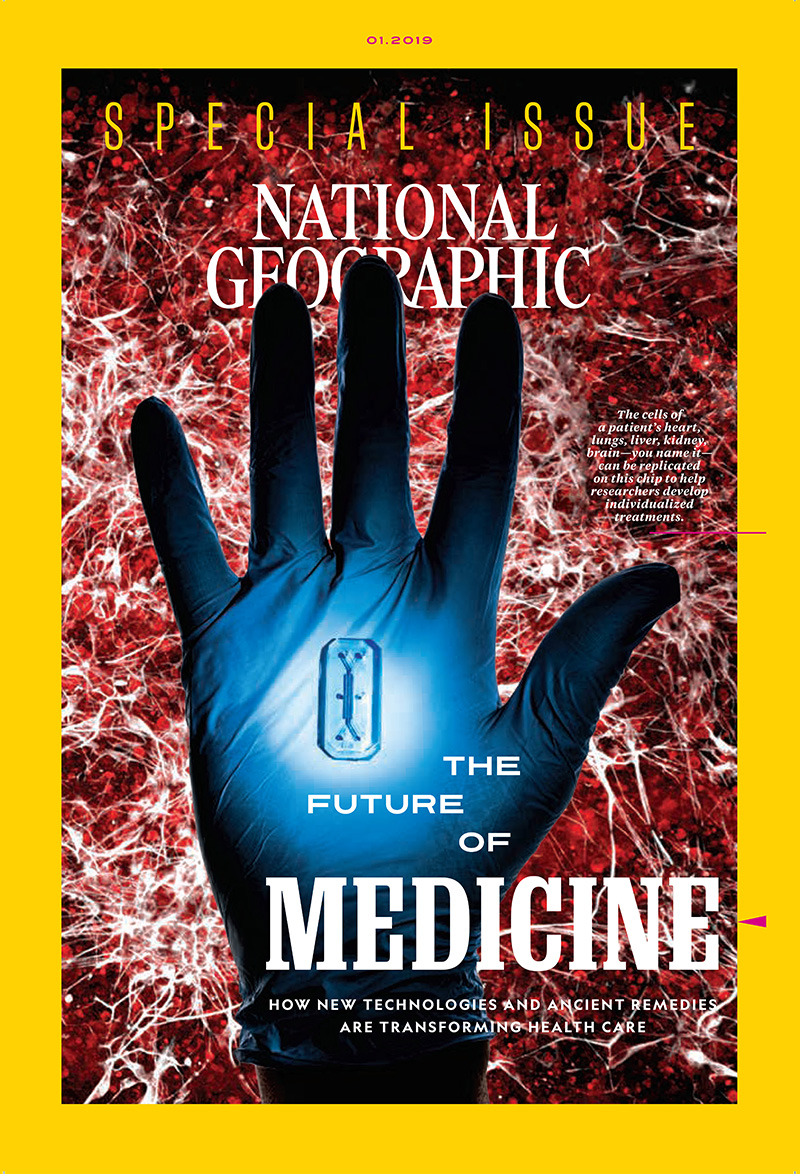 picture of National Geographic January 2019 cover