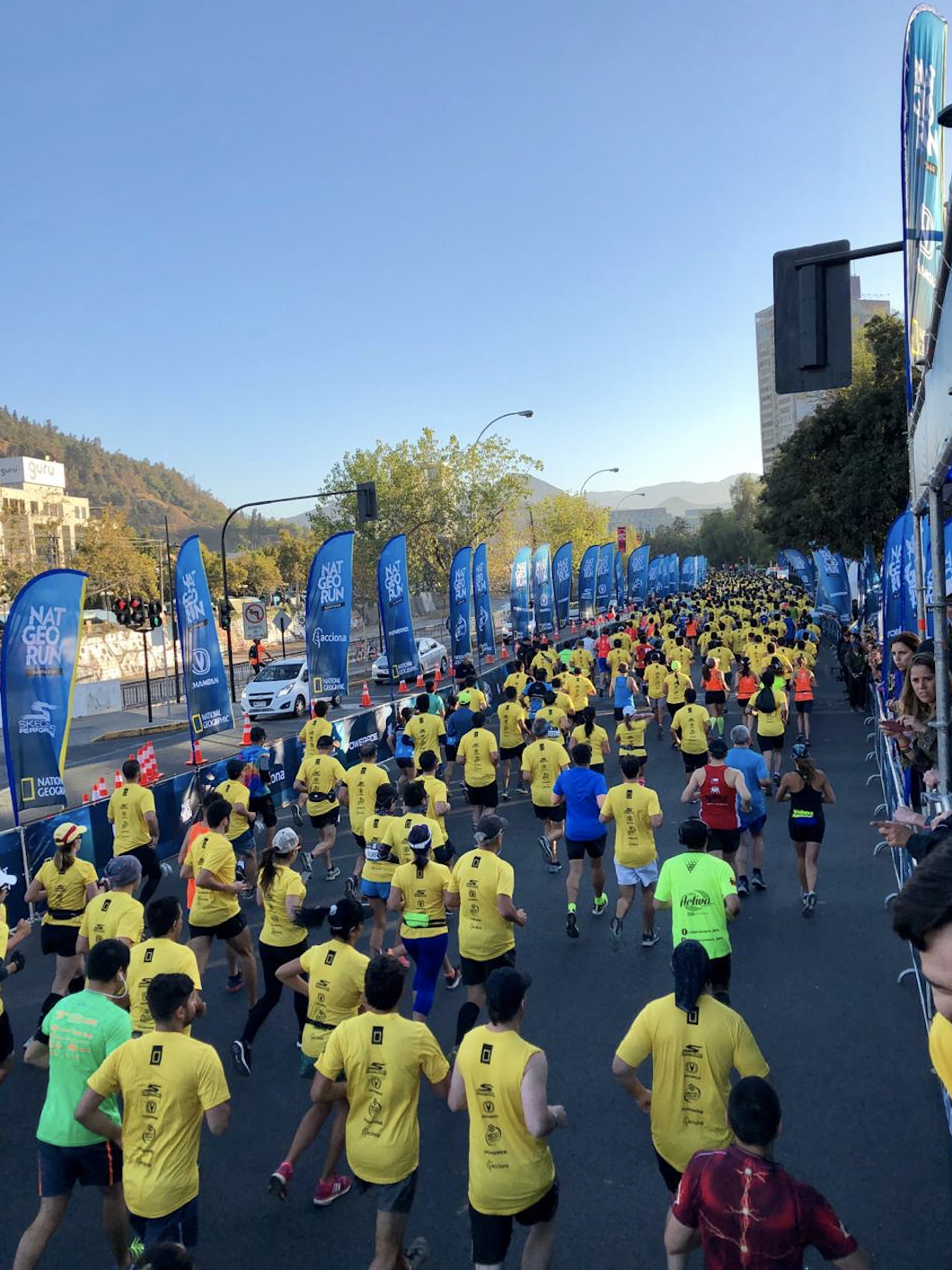 Photo of Santiago, Chile Nat Geo Run 2019