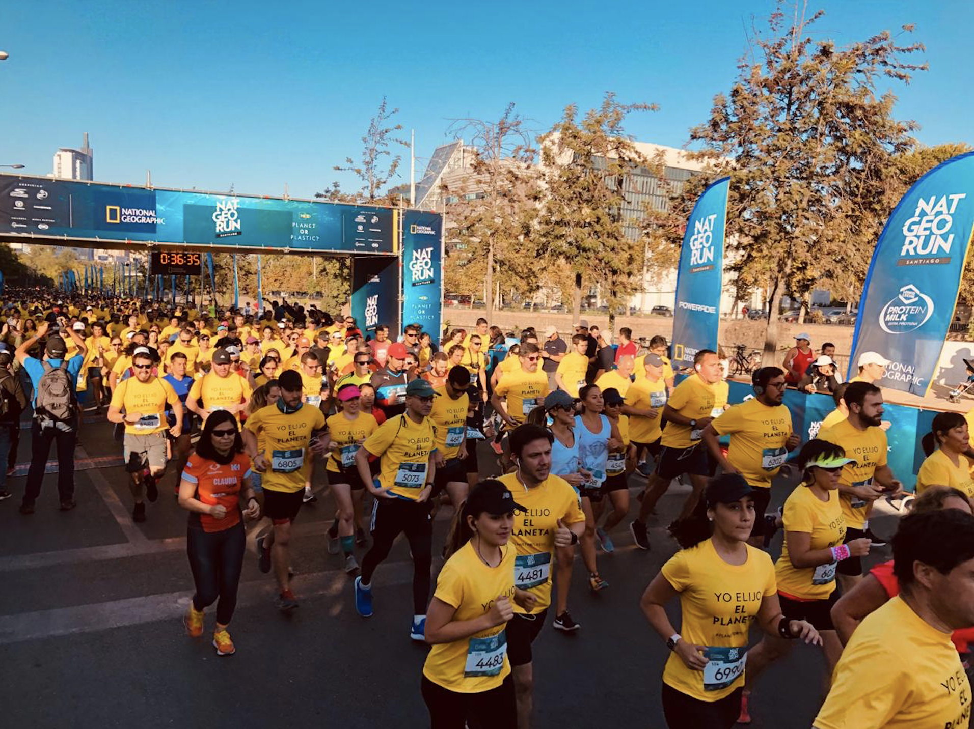 Photo of Santiago, Chile Nat Geo Run 2019