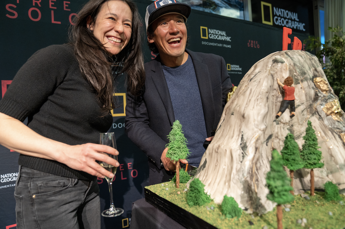 Photo of National Geographic Staff Celebrating 